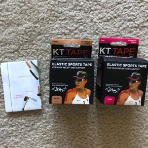KT Tape - Beige (NWT) and Pink (barely used)